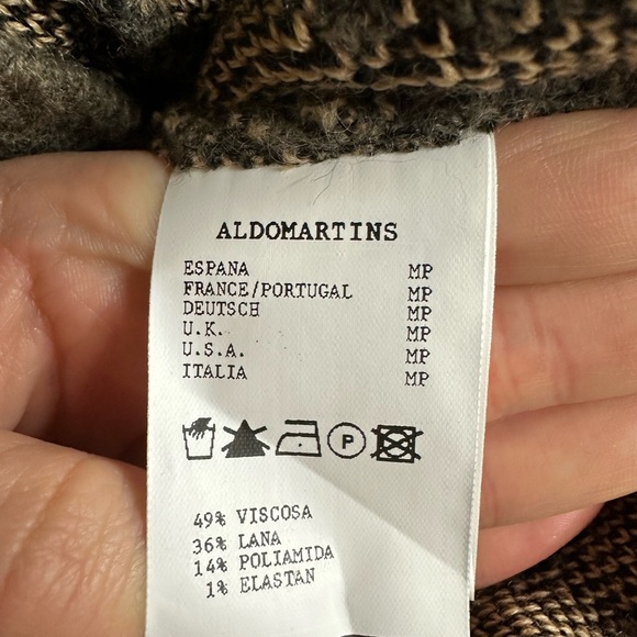 Anthropologie Aldo Martins Isabella Leopard Sweater Coat Medium - Picture 6 of 7